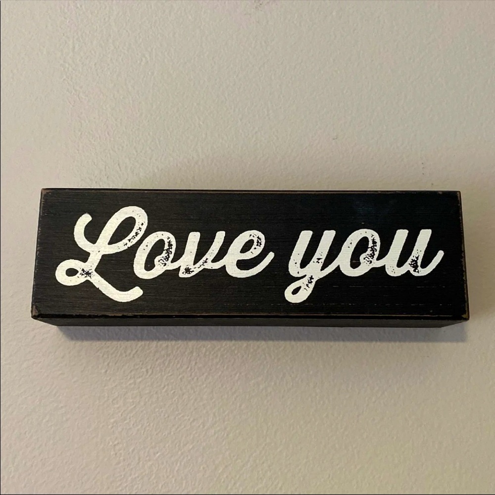 Wall decor sign